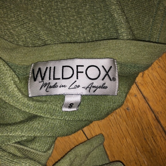 Women’s Wildfox sweater long sleeve v neck top - Picture 3 of 4